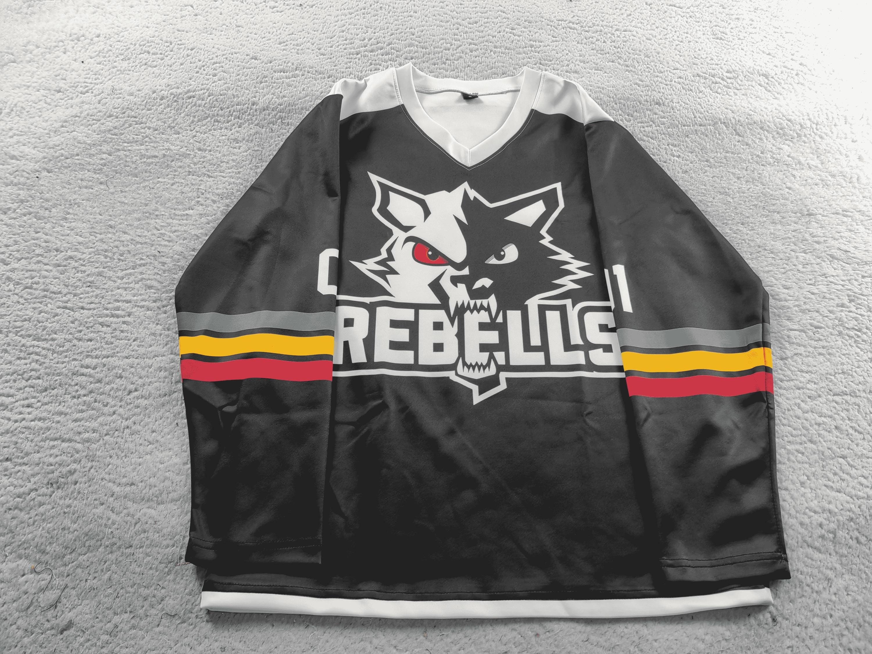 Custom Unisex Hockey Jersey with Team Name Number And Logo, Personalized V-Neck Sport Hockey Jerseys for Men Women Gift Fans