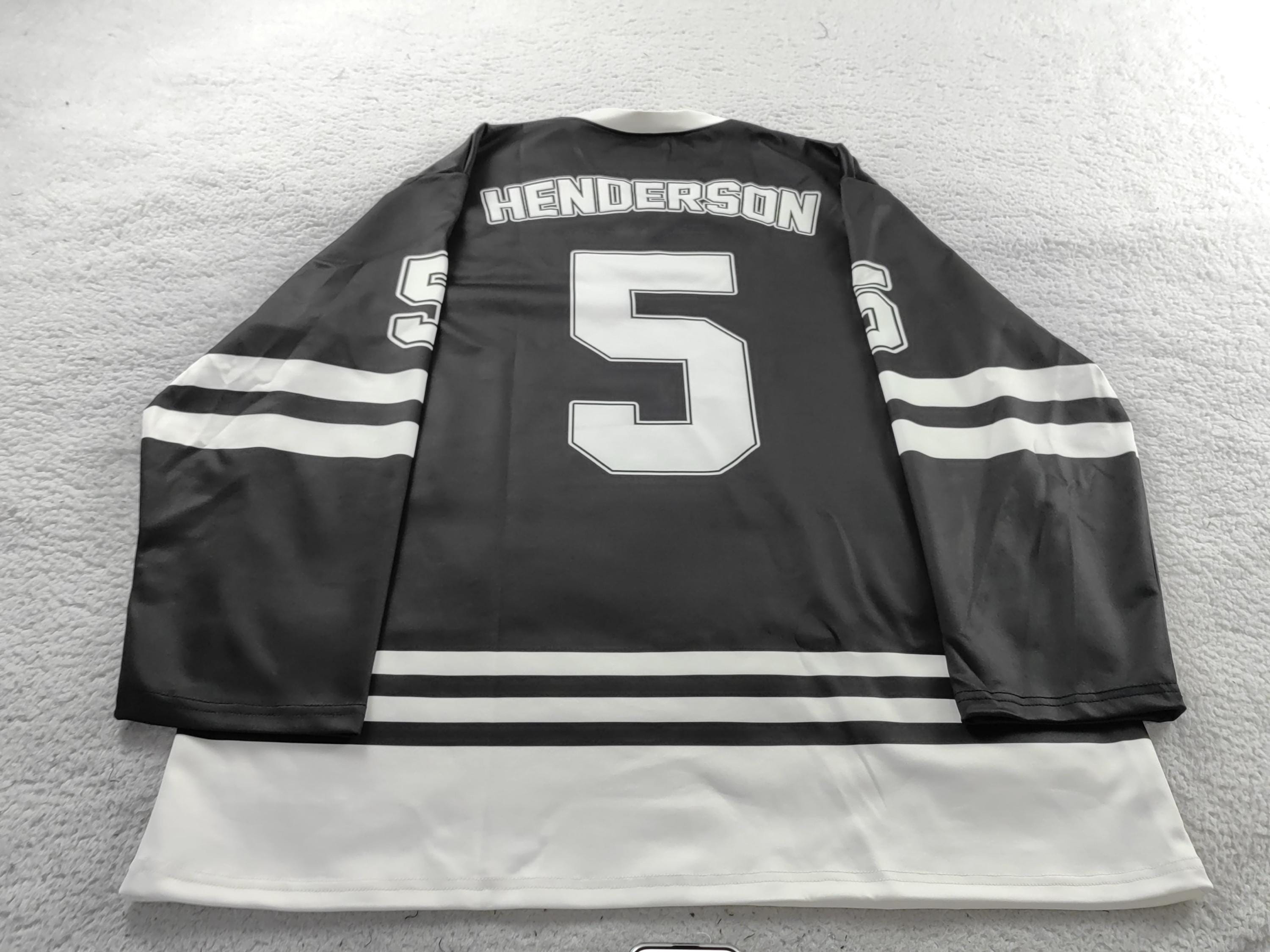 Personalized Ice Hockey Jersey Men Women, Custom Name Number Long Sleeve Jerseys Shirt Sport Team Uniform for Hockey Fans Gift