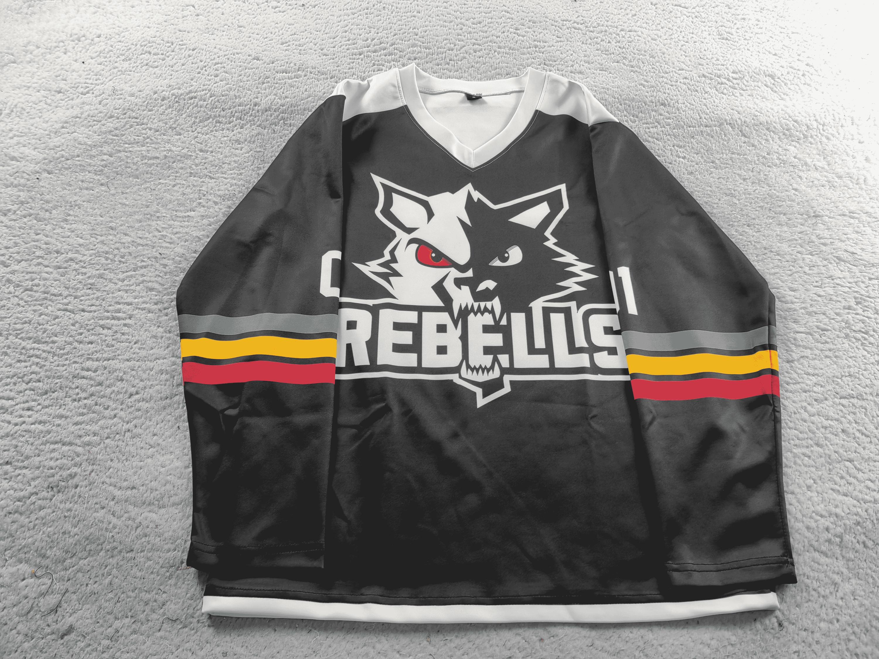 Custom Unisex Hockey Jersey, Custom Team Name Number And Logo, Personalized V-Neck Sports Hockey Jersey for Men Women, Gift For Hockey Fans