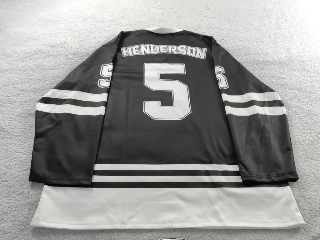 Personalized Hockey Jerseys For Adult Youth, Custom Name Number Hockey Shirt, Long Sleeve Jersey Team Uniform Outfit For Hockey Fans