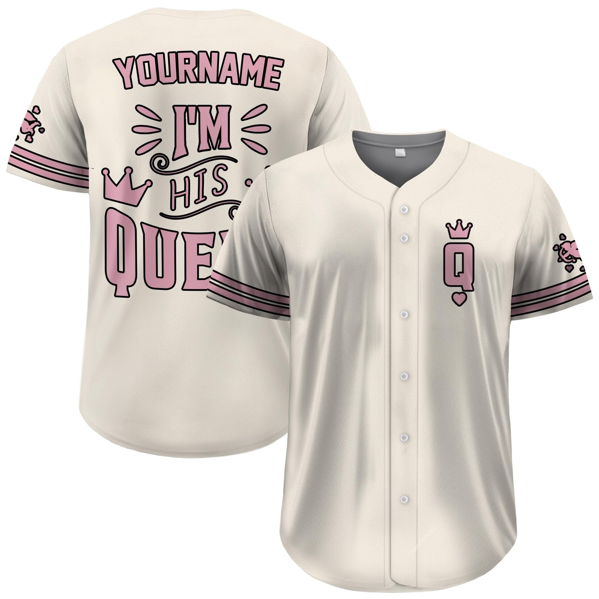 Custom Valentine Baseball Jersey for Women Men, Custom Valentine Gift Baseball Shirt For Him Her Boys, Valentine Gifts For Baseball Lover