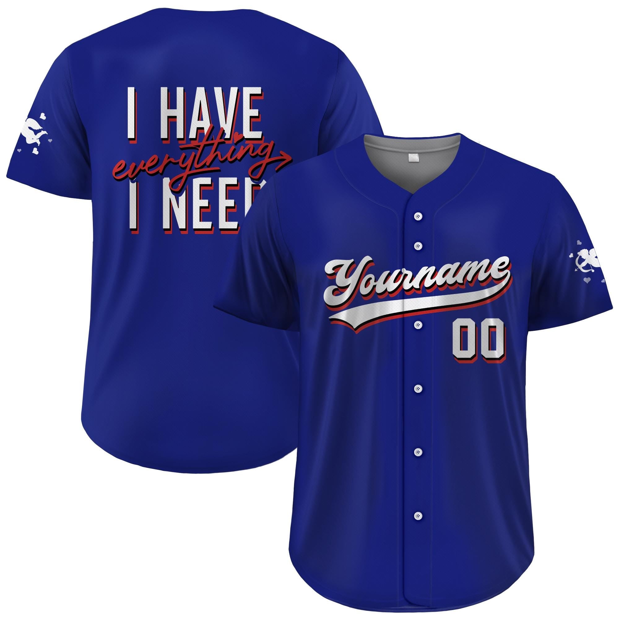 Custom Name Number Valentine Baseball Jersey for Women Men, Custom Valentine Gift Baseball Shirt For Him Her Boys, Matching Valentine Shirt