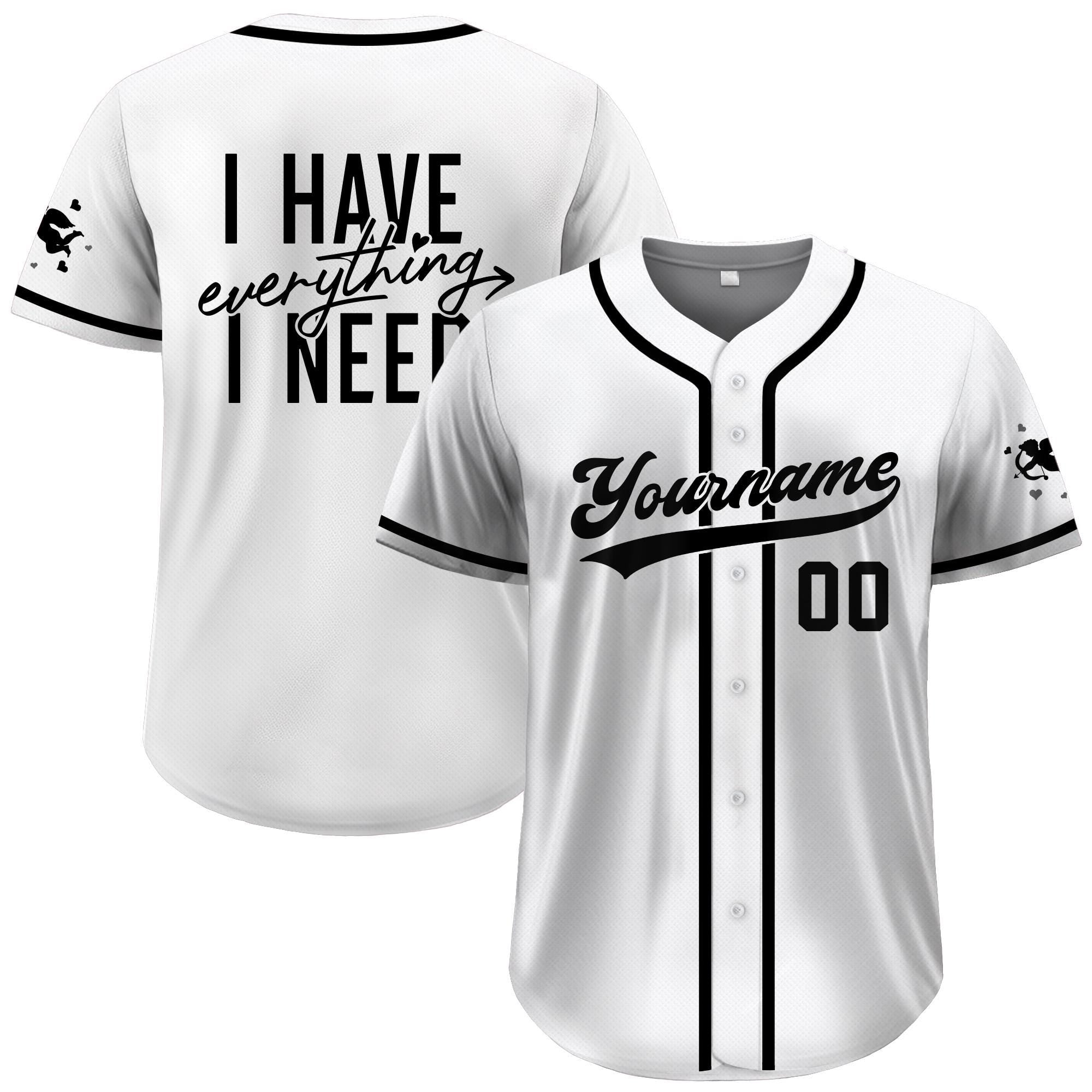 Custom Name Number Valentine Baseball Jersey for Women Men, Custom Valentine Gift Baseball Shirt For Him Her Boys, Matching Valentine Shirt