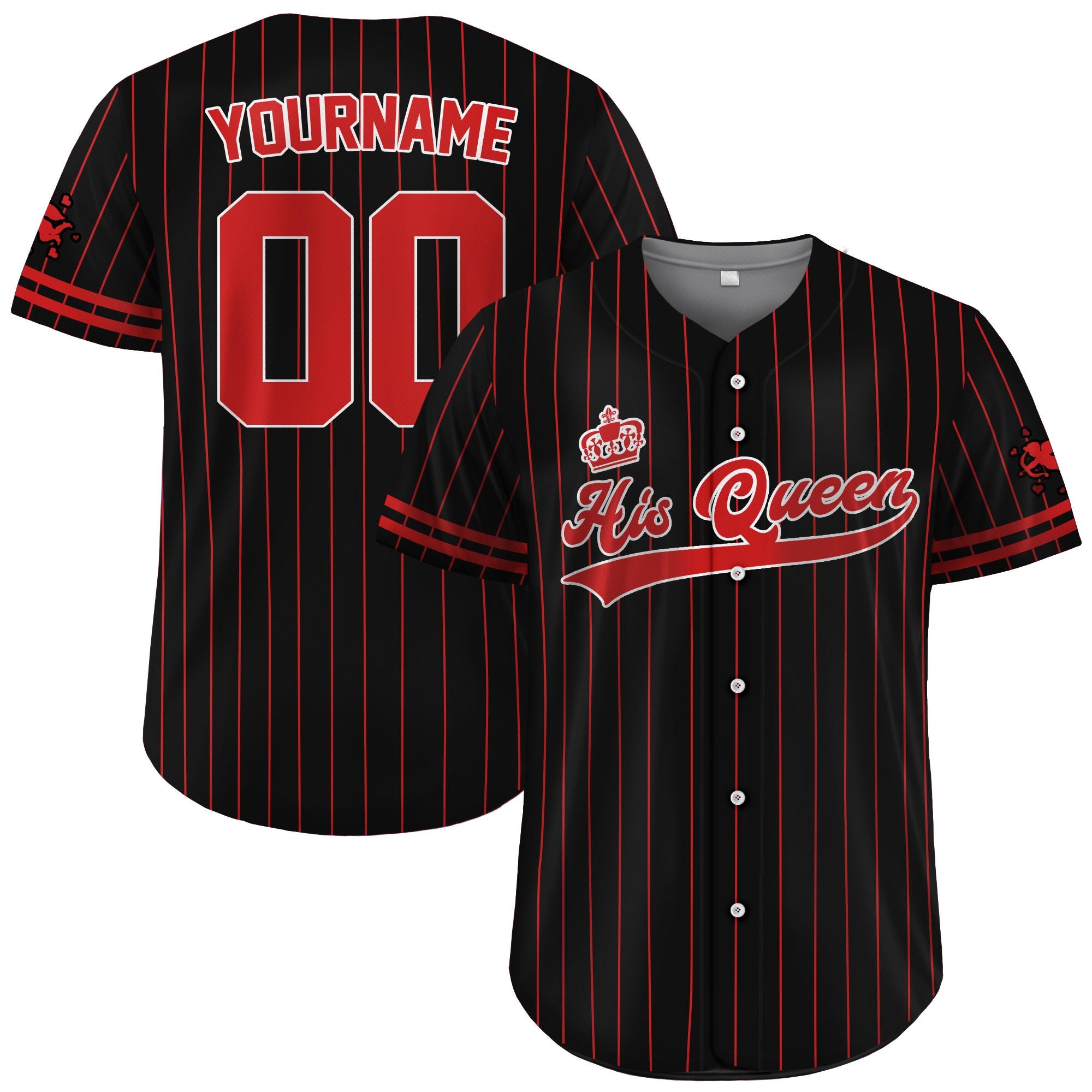 Custom Valentine Baseball Jersey for Couple Matching, Custom Matching Valentine Shirt, Valentine Gift Baseball Shirt For Him Her Boys