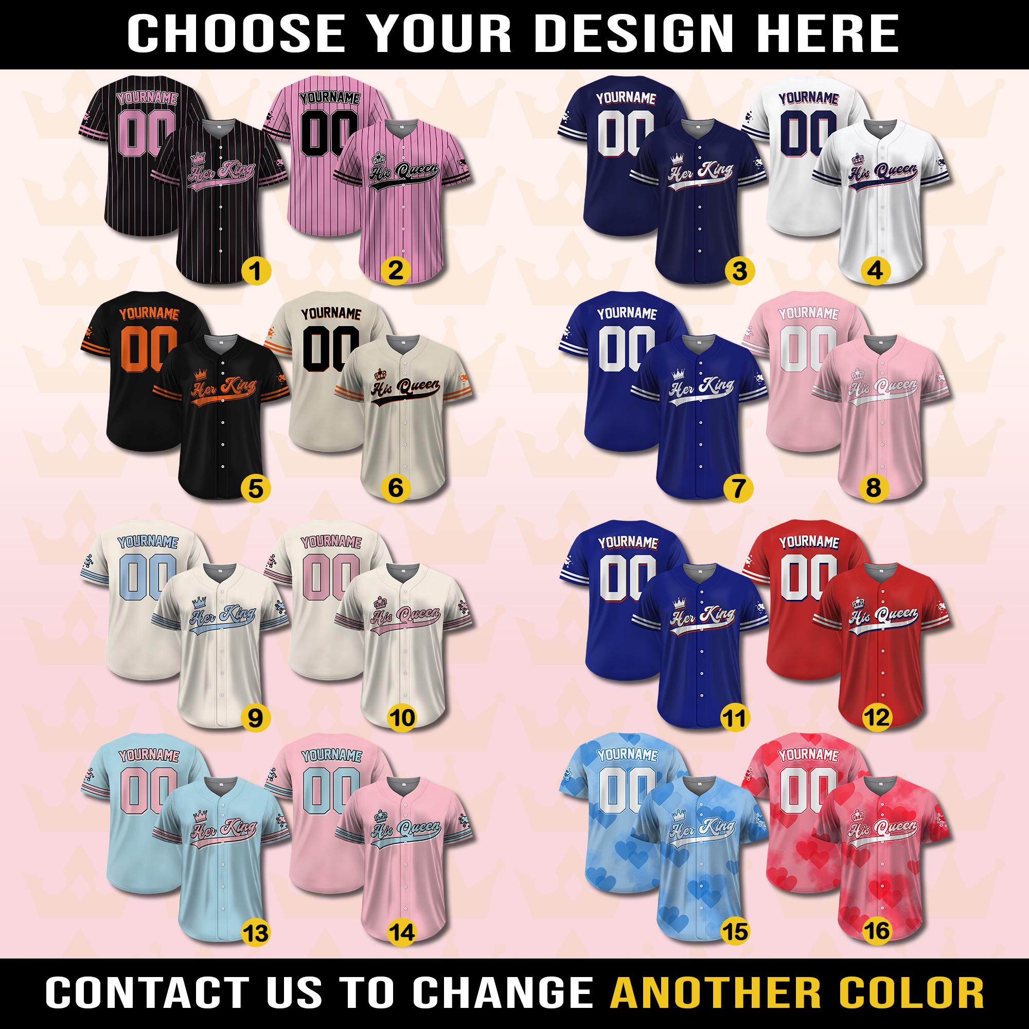 Custom Valentine Baseball Jersey for Couple Matching, Custom Matching Valentine Shirt, Valentine Gift Baseball Shirt For Him Her Boys
