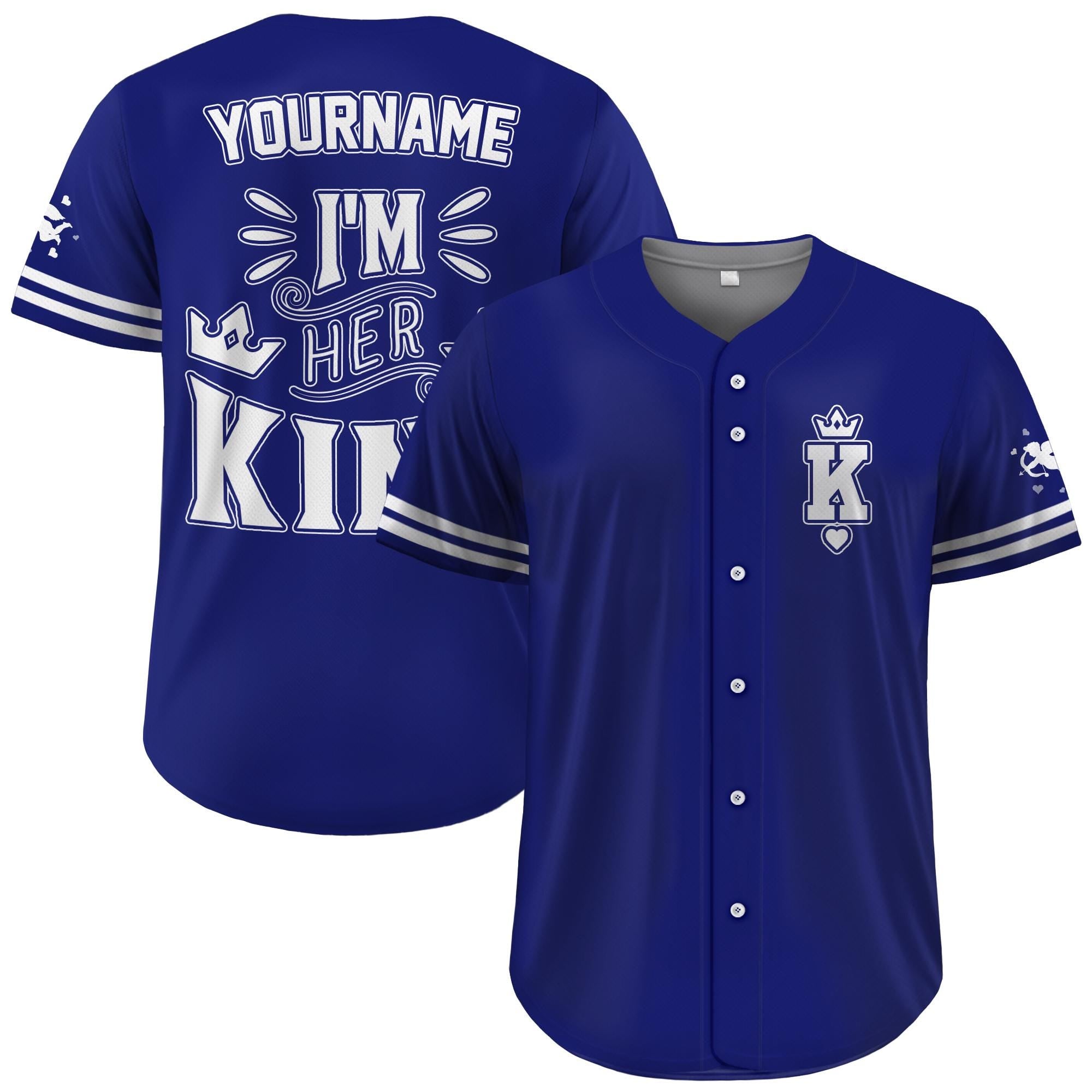 Custom Valentine Baseball Jersey for Women Men, Custom Valentine Gift Baseball Shirt For Him Her Boys, Valentine Gifts For Baseball Lover