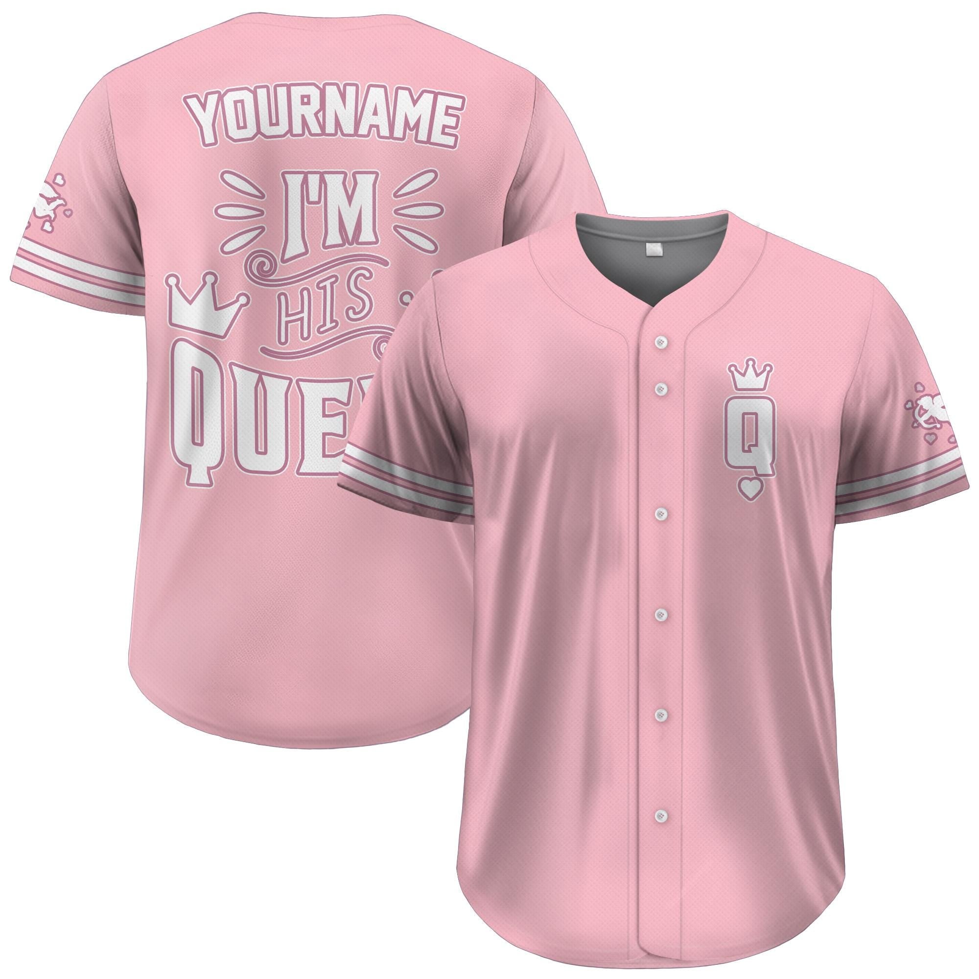 Custom Valentine Baseball Jersey for Women Men, Custom Valentine Gift Baseball Shirt For Him Her Boys, Valentine Gifts For Baseball Lover