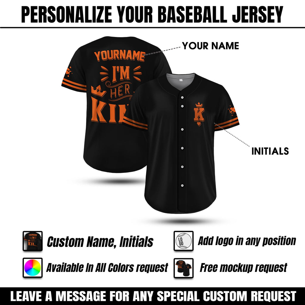 Custom Valentine Baseball Jersey for Women Men, Custom Valentine Gift Baseball Shirt For Him Her Boys, Valentine Gifts For Baseball Lover