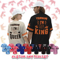 Custom Valentine Baseball Jersey for Women Men, Custom Valentine Gift Baseball Shirt For Him Her Boys, Valentine Gifts For Baseball Lover