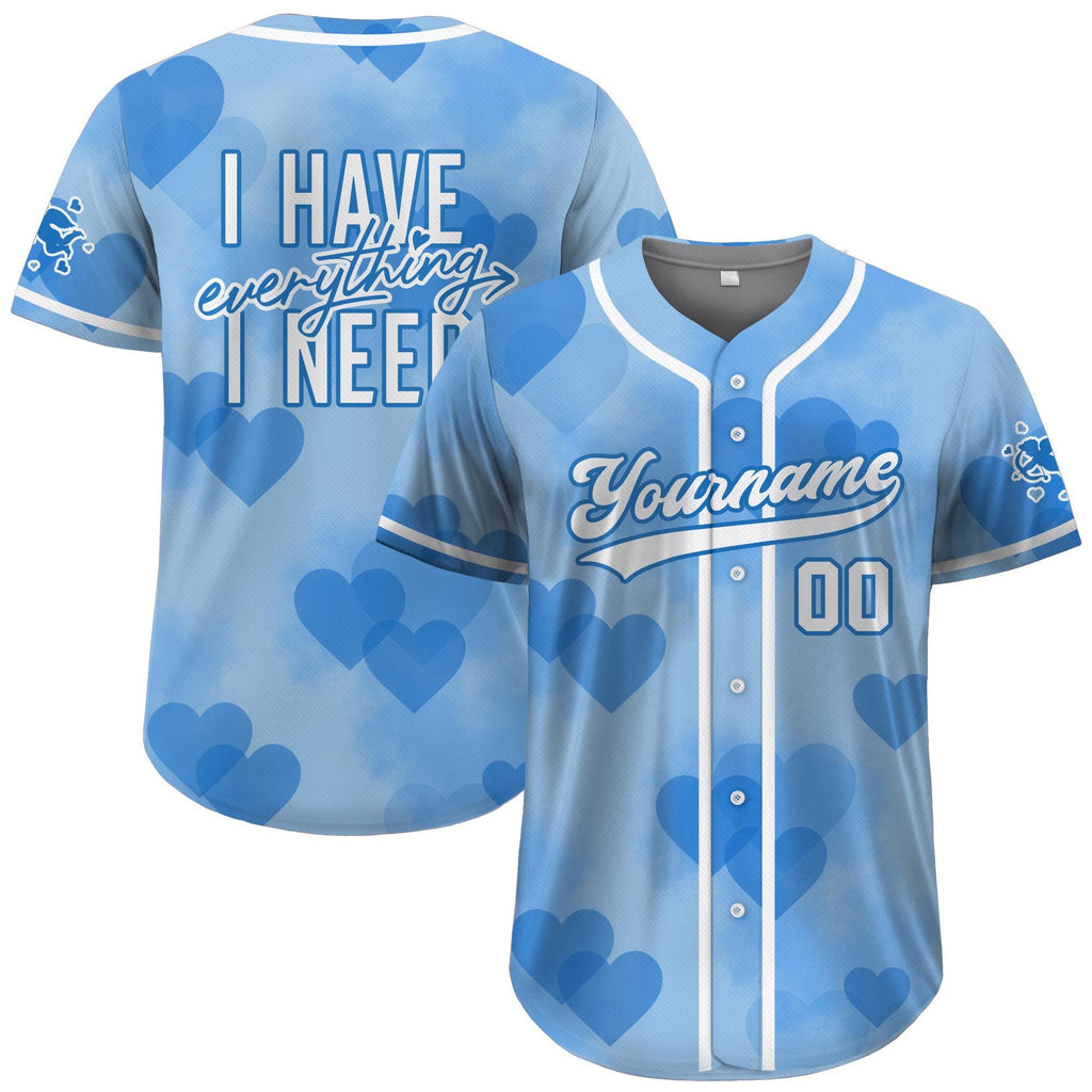 Custom Name Number Valentine Baseball Jersey for Women Men, Custom Valentine Gift Baseball Shirt For Him Her Boys, Matching Valentine Shirt
