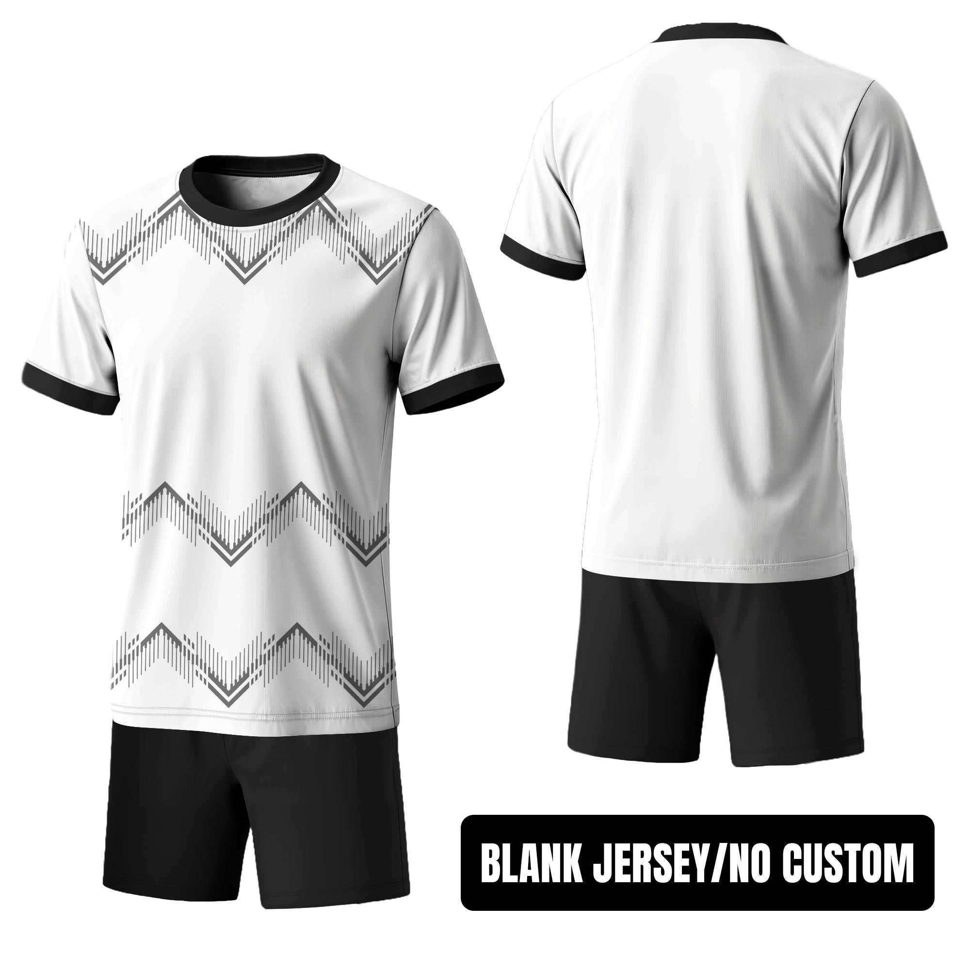 Personalized Jersey with Team Name Logo Number, Custom Soccer Jersey for Men Women Youth Kid, Black White Jersey Sport Team uniform