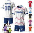 Custom Soccer Team Shirt for Men Women Youth Kid, Personalized USA Soccer Jersey with Name Logo Number, White Soccer Jersey Shirt