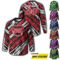 Personalized Dirt Bike Jersey Youth & Adult, Motocross Racing Shirt, Custom Name Number Motocross Team Rider Gift, Racing Team Shirt