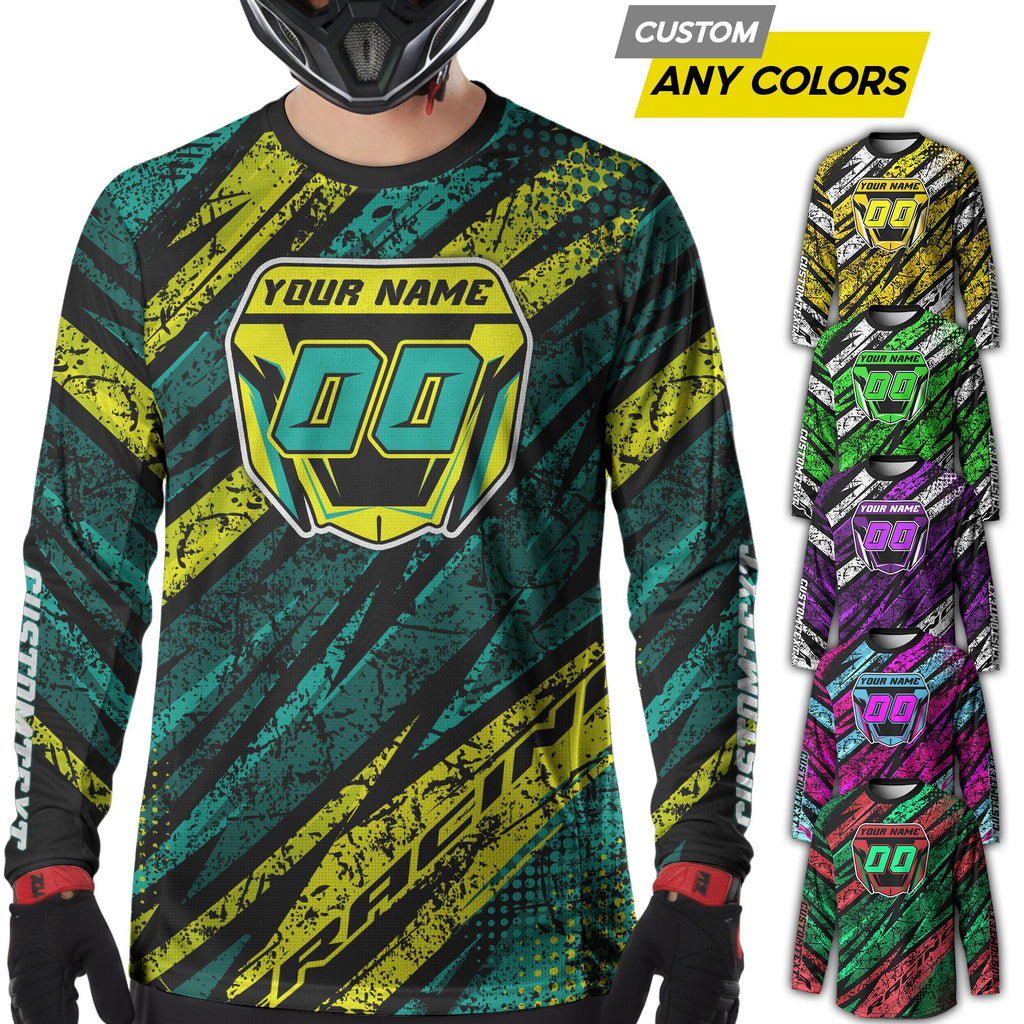 Personalized Racing team shirt Dirt Bike Jersey Youth & Adult, Custom Name Number Motocross Jersey Team Rider Gift, Racing Team Shirt