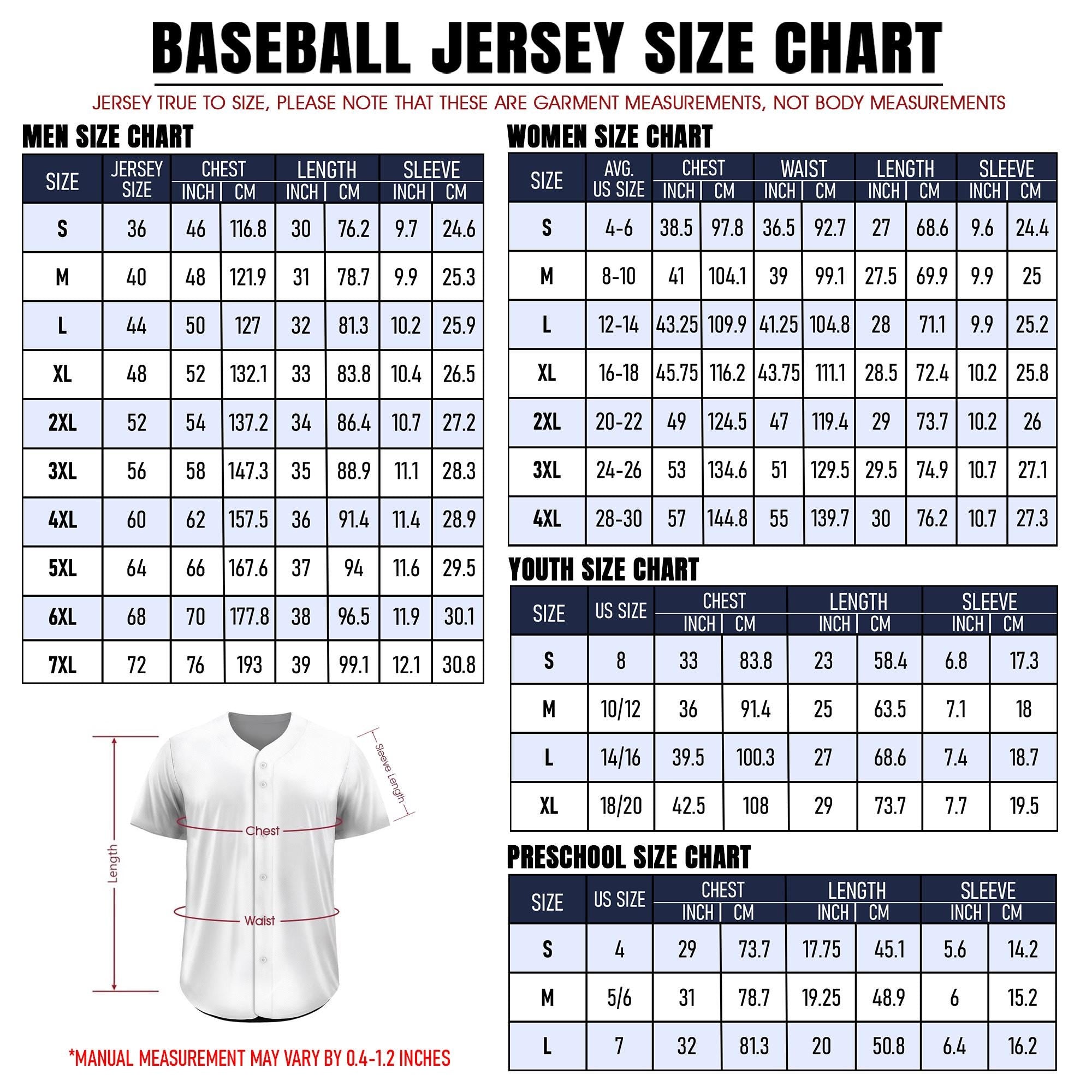 Custom Baseball Jersey - Personalized Name & Number logo, Team sport uniform for Men Women Youth Kid, Baseball Fan Gifts